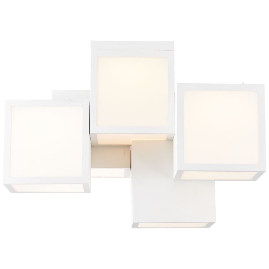 Brilliant - LED lubinis šviestuvas CUBIX 5xLED/7,6W/230V 3000K balta