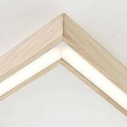 Brilliant - LED lubinis šviestuvas DELGROSSO LED/24W/230V 3000K ąžuolas