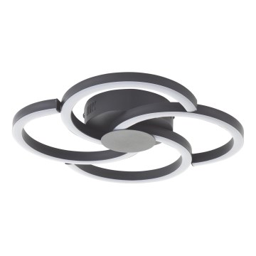 Brilliant - LED lubinis šviestuvas FICO LED/22W/230V diametras 34 cm juoda