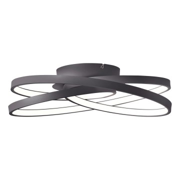 Brilliant - LED lubinis šviestuvas LABYRINTH LED/40W/230V diametras 39,5 cm juoda