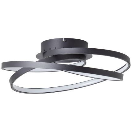 Brilliant - LED lubinis šviestuvas LABYRINTH LED/40W/230V diametras 39,5 cm juoda