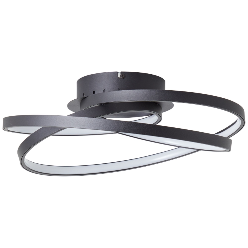 Brilliant - LED lubinis šviestuvas LABYRINTH LED/40W/230V diametras 39,5 cm juoda