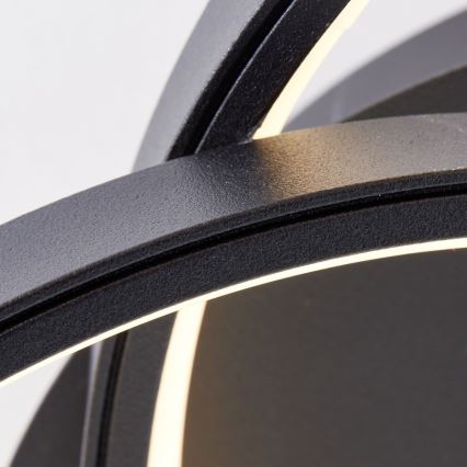 Brilliant - LED lubinis šviestuvas LABYRINTH LED/40W/230V diametras 39,5 cm juoda