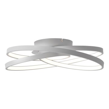 Brilliant - LED lubinis šviestuvas LABYRINTH LED/40W/230V diametras 39,5 cm pilka