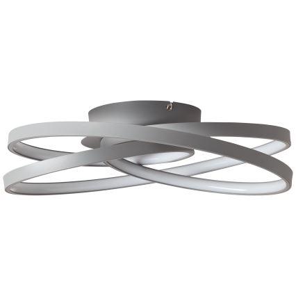 Brilliant - LED lubinis šviestuvas LABYRINTH LED/40W/230V diametras 39,5 cm pilka