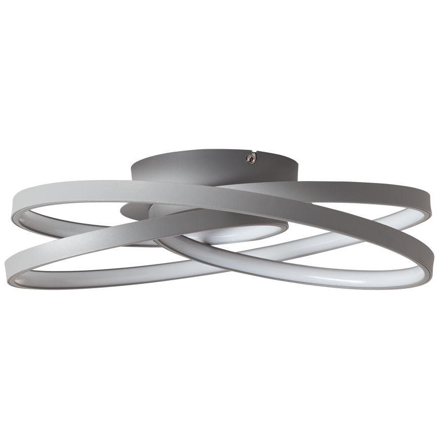 Brilliant - LED lubinis šviestuvas LABYRINTH LED/40W/230V diametras 39,5 cm pilka