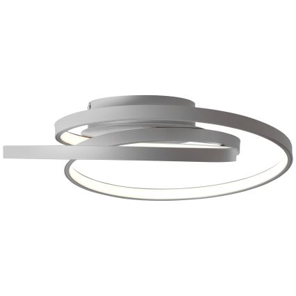 Brilliant - LED lubinis šviestuvas LABYRINTH LED/40W/230V diametras 39,5 cm pilka