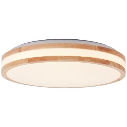 Brilliant - LED lubinis šviestuvas LASKOS LED/22W/230V skersmuo 38 cm kaučiukmedis