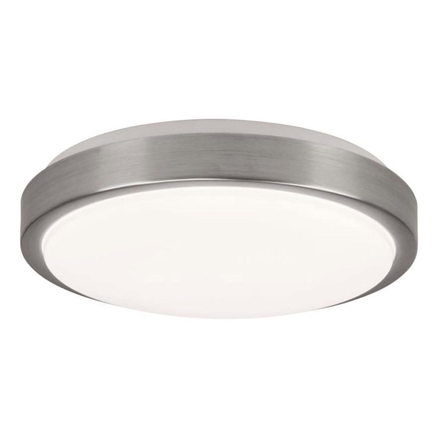 Brilliant - LED lubinis šviestuvas LIVIUS LED/18W/230V diametras 28 cm 3000K matinis chromas