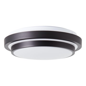 Brilliant - LED lubinis šviestuvas MALMÖ LED/12W/230V 3000K diametras 34,5 cm juoda