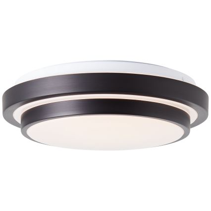 Brilliant - LED lubinis šviestuvas MALMÖ LED/12W/230V 3000K diametras 34,5 cm juoda