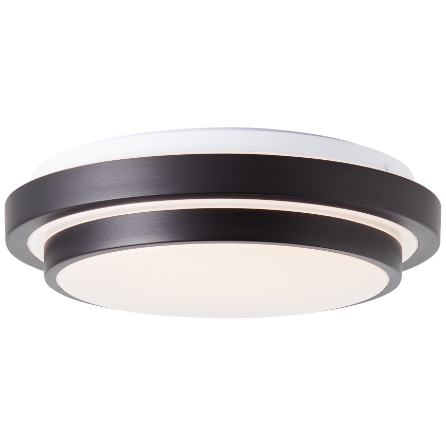Brilliant - LED lubinis šviestuvas MALMÖ LED/12W/230V 3000K diametras 34,5 cm juoda
