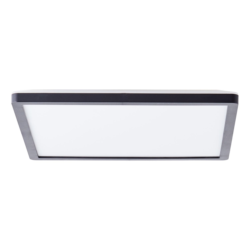 Brilliant - LED lubinis šviestuvas MILTON LED/18W/230V 29,3x29,3 cm juodas