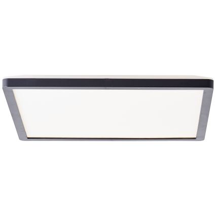 Brilliant - LED lubinis šviestuvas MILTON LED/18W/230V 29,3x29,3 cm juodas