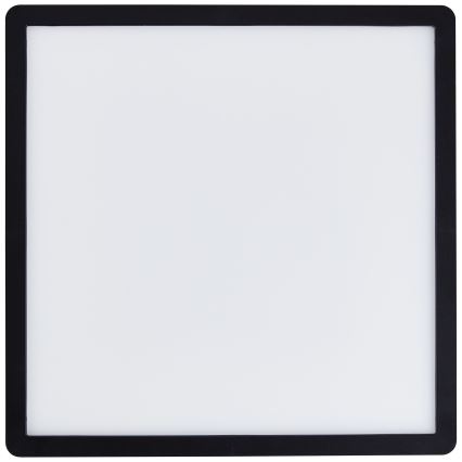 Brilliant - LED lubinis šviestuvas MILTON LED/18W/230V 29,3x29,3 cm juodas