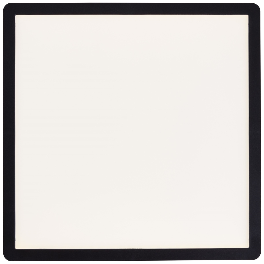 Brilliant - LED lubinis šviestuvas MILTON LED/18W/230V 29,3x29,3 cm juodas