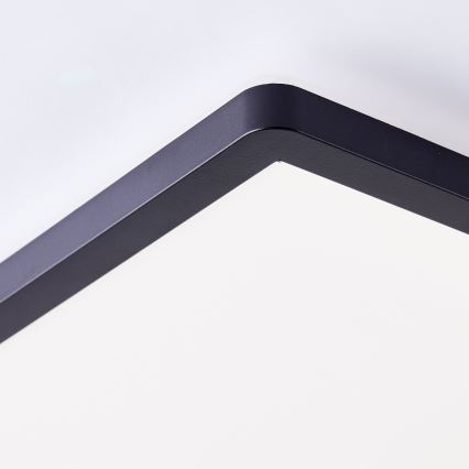 Brilliant - LED lubinis šviestuvas MILTON LED/18W/230V 29,3x29,3 cm juodas
