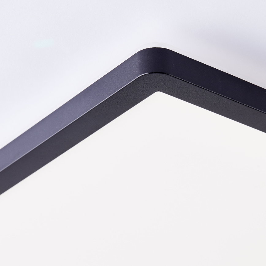 Brilliant - LED lubinis šviestuvas MILTON LED/18W/230V 29,3x29,3 cm juodas