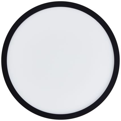 Brilliant - LED lubinis šviestuvas MILTON LED/18W/230V Ø 29,3 cm juodas