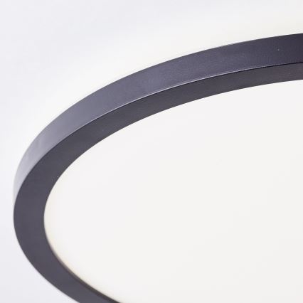 Brilliant - LED lubinis šviestuvas MILTON LED/18W/230V Ø 29,3 cm juodas