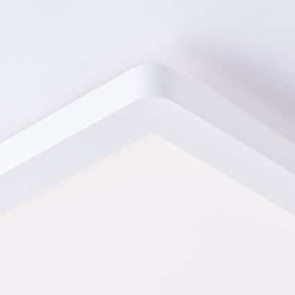 Brilliant - LED lubinis šviestuvas MILTON LED/24W/230V 42x42 cm baltas