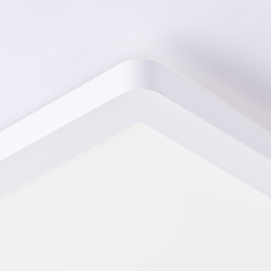 Brilliant - LED lubinis šviestuvas MILTON LED/24W/230V 42x42 cm baltas
