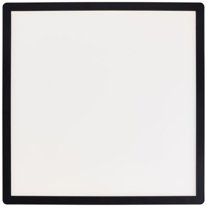 Brilliant - LED lubinis šviestuvas MILTON LED/24W/230V 42x42 cm juodas