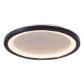 Brilliant - LED lubinis šviestuvas MOSAKO LED/16W/230V 3000K diametras 25 cm juoda