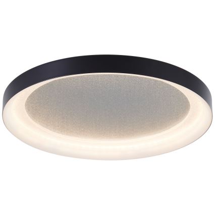 Brilliant - LED lubinis šviestuvas QUITO LED/24W/230V 3000K diametras 33 cm juoda