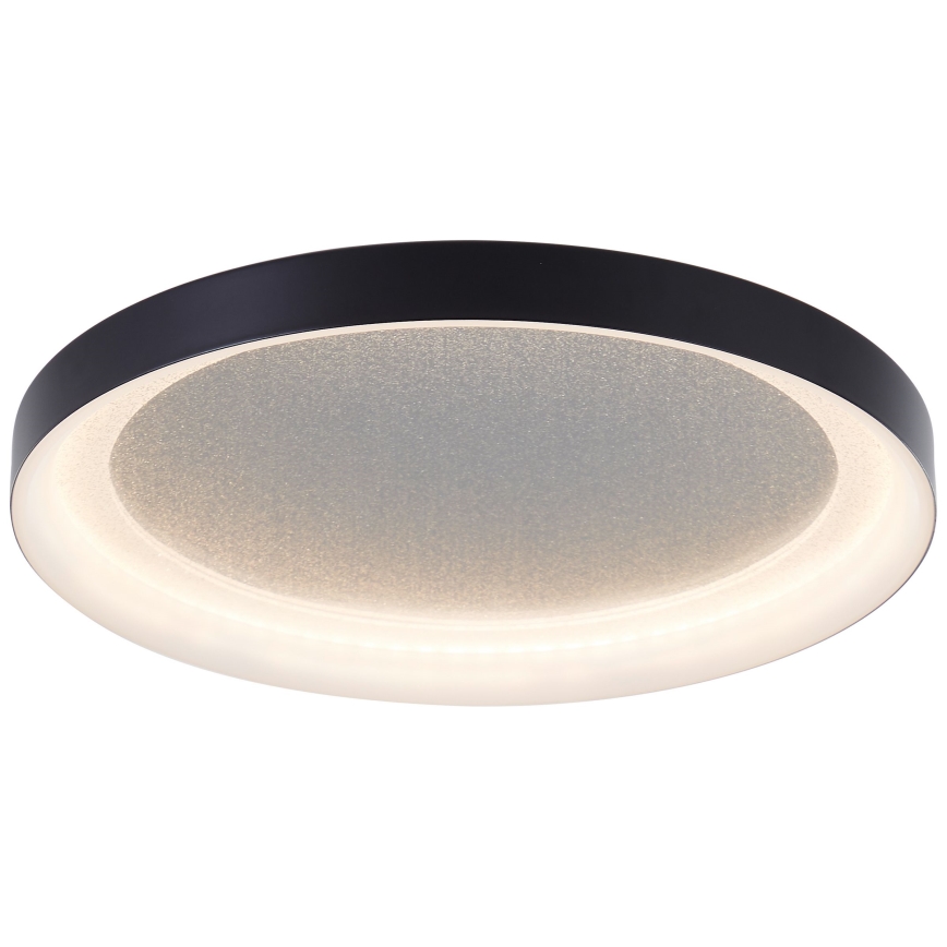 Brilliant - LED lubinis šviestuvas QUITO LED/24W/230V 3000K diametras 33 cm juoda