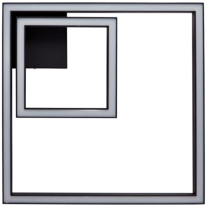 Brilliant - LED lubinis šviestuvas QUON LED/24W/230V 3000K 40x40 cm juoda