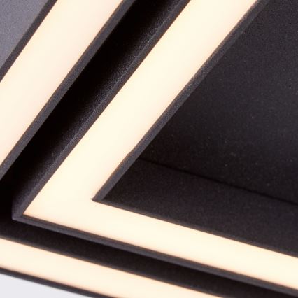Brilliant - LED lubinis šviestuvas QUON LED/24W/230V 3000K 40x40 cm juoda