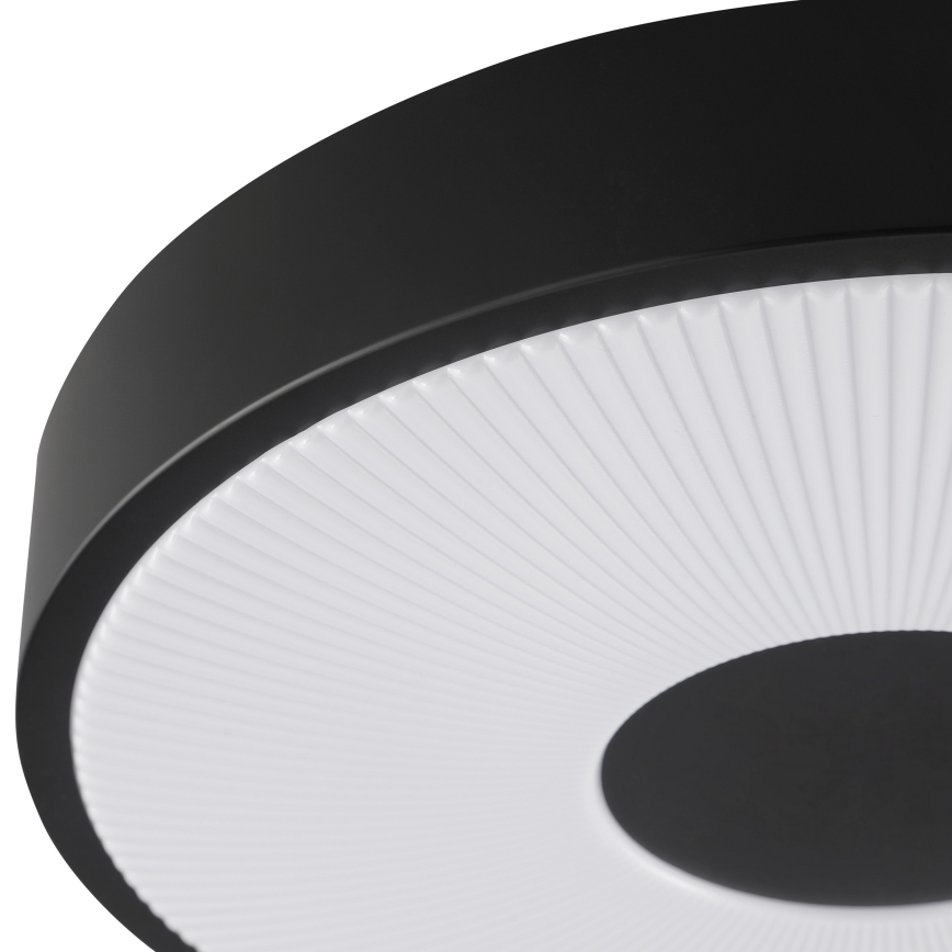 Brilliant - LED lubinis šviestuvas RAKIN LED/18W/230V, skersmuo 33,5 cm, juodas
