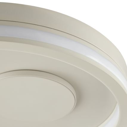Brilliant - lubinis LED šviestuvas REVOLA LED/33W/230V 3000/4000/6500K skersmuo 40 cm smėlio spalvos