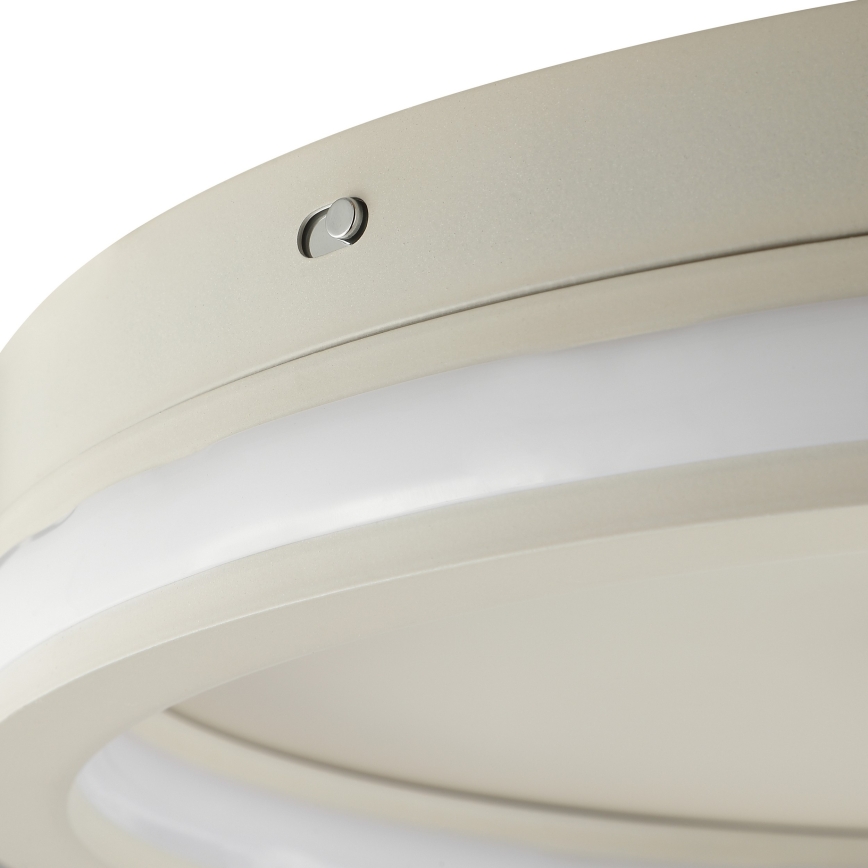 Brilliant - lubinis LED šviestuvas REVOLA LED/33W/230V 3000/4000/6500K skersmuo 40 cm smėlio spalvos