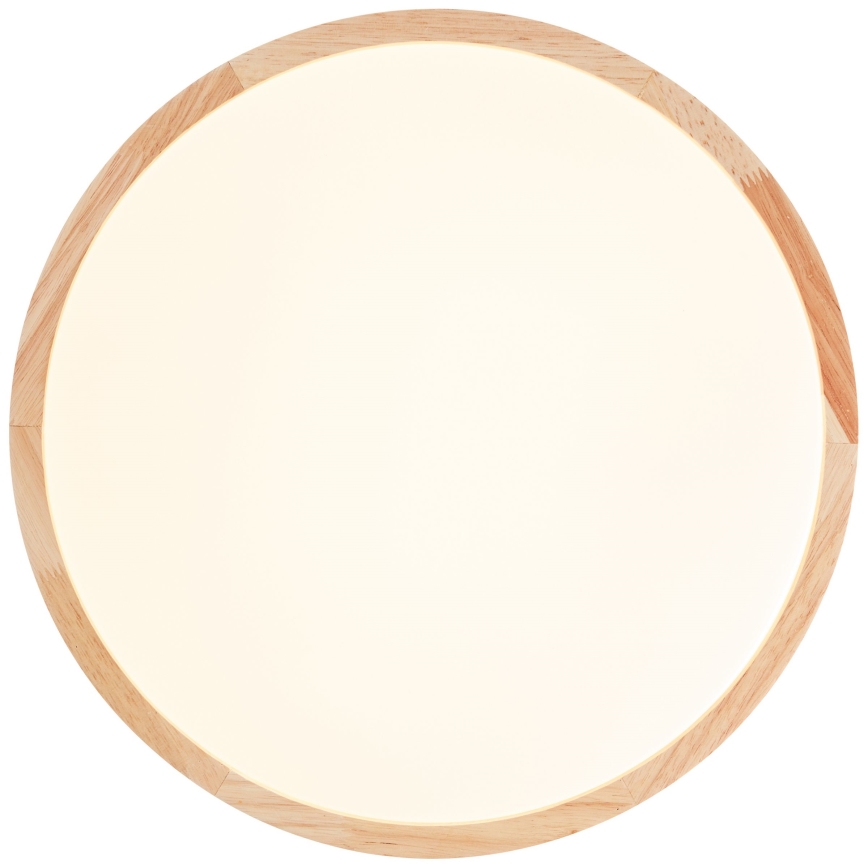 Brilliant - LED lubinis šviestuvas SLIMLINE LED/22W/230V Ø 39 cm kaučiukmedis