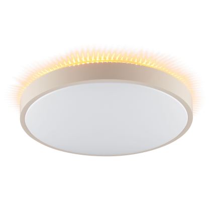 Brilliant - LED lubinis šviestuvas SOLISTRA LED/24W/230V, skersmuo 44,5 cm, smėlio spalvos
