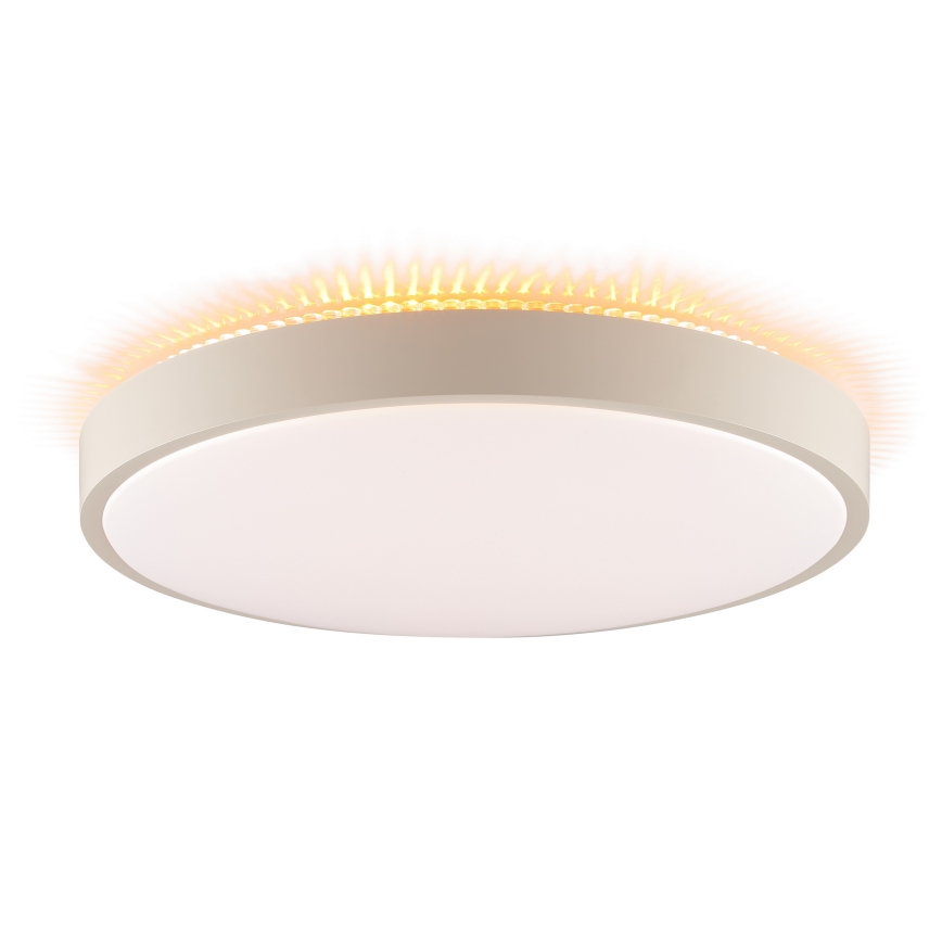 Brilliant - LED lubinis šviestuvas SOLISTRA LED/24W/230V, skersmuo 44,5 cm, smėlio spalvos