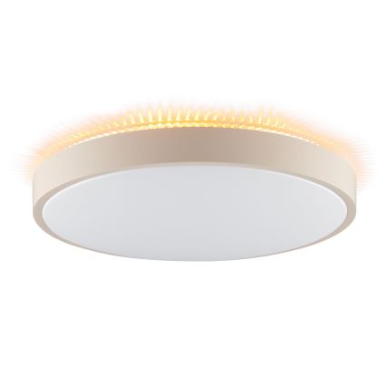 Brilliant - LED lubinis šviestuvas SOLISTRA LED/24W/230V, skersmuo 44,5 cm, smėlio spalvos