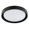 Brilliant - LED lubinis šviestuvas SONORA LED/12W/230V 3000K Ø 31 cm juodas