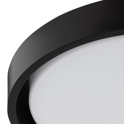 Brilliant - LED lubinis šviestuvas SONORA LED/12W/230V 3000K Ø 31 cm juodas