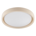 Brilliant - LED lubinis šviestuvas SONORA LED/12W/230V 3000K Ø 31 cm smėlio spalvos