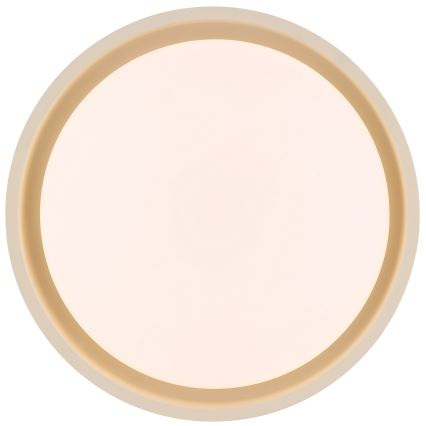 Brilliant - LED lubinis šviestuvas SONORA LED/12W/230V 3000K Ø 31 cm smėlio spalvos