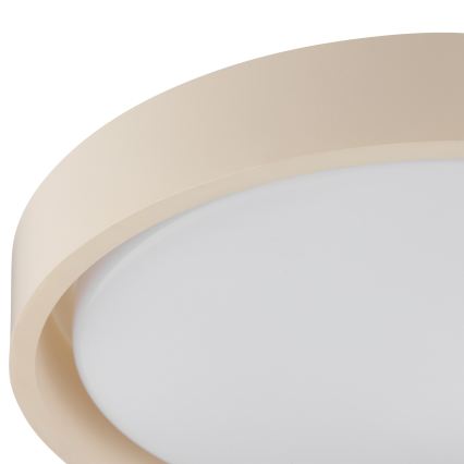Brilliant - LED lubinis šviestuvas SONORA LED/12W/230V 3000K Ø 31 cm smėlio spalvos