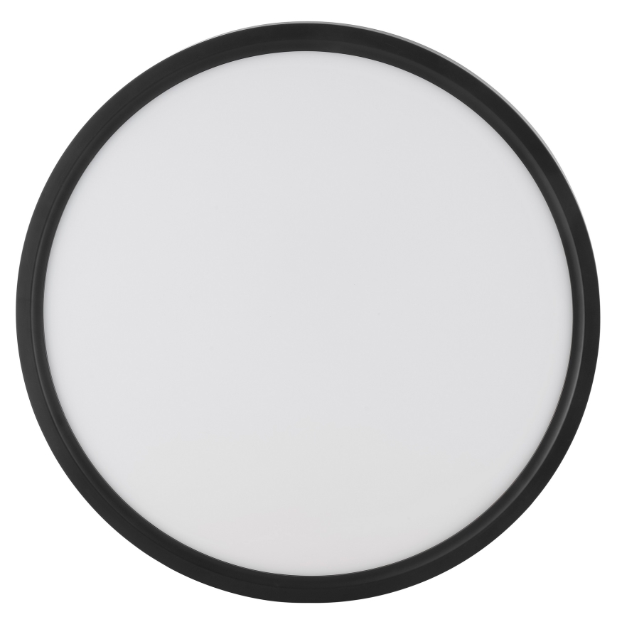 Brilliant - LED lubinis šviestuvas su judesio ir sutemos jutikliu GALO LED/26W/230V, skersmuo 40 cm, juodos spalvos