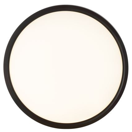 Brilliant - LED lubinis šviestuvas su judesio ir sutemos jutikliu GALO LED/26W/230V, skersmuo 40 cm, juodos spalvos