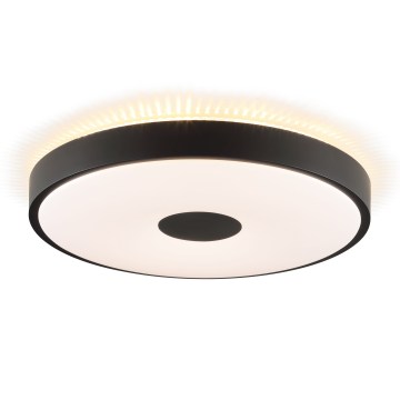 Brilliant - LED lubinis šviestuvas TAVIS LED/24W/230V Ø 44,5 cm juodas