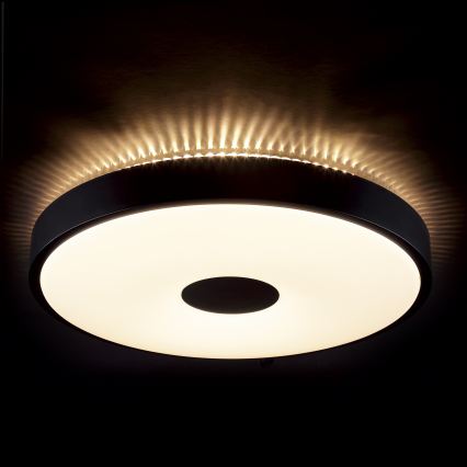 Brilliant - LED lubinis šviestuvas TAVIS LED/24W/230V Ø 44,5 cm juodas
