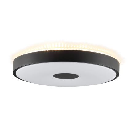 Brilliant - LED lubinis šviestuvas TAVIS LED/24W/230V Ø 44,5 cm juodas