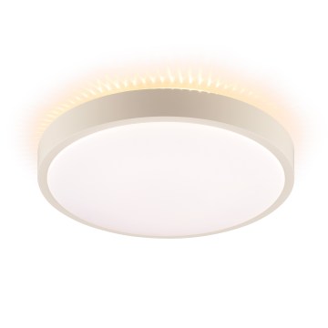 Brilliant - LED lubų šviestuvas SOLISTRA LED/18W/230V, skersmuo 34,5 cm, smėlio spalvos